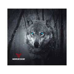 Φουλάρι Nordcode_ Tube neck 12 Wolf μαύρο/γκρι