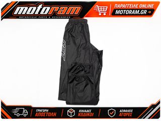 RST Lightweight Waterproof Rain Pants - Black Size L