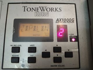 KORG Toneworks AX1000 πετάλι εφέ κιθάρας-thumb-4