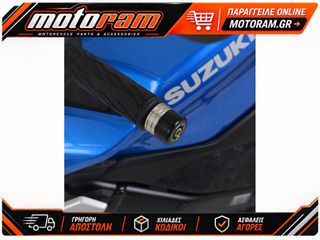 R Racing Bar Ends Black - Suzuki