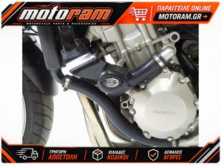 R RACING Aero Crash Protectors Black Honda CBF1000
