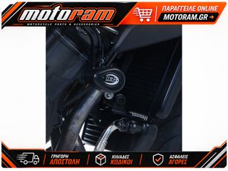 R RACING Aero Crash Protectors Black MV Agusta