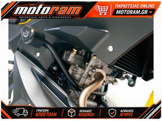 R RACING Aero Crash Protectors Black Yamaha YZF125R
