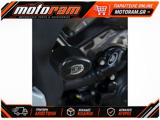 R RACING Aero Crash Protectors Black BMW S1000XR