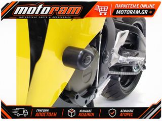 R RACING Aero Crash Protectors Black Honda CBR1000RR Fireblade/SP/SP2