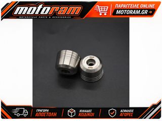 R RACING Bar End Sliders Stainless Steel