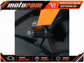 R RACING Aero Crash Protectors Black