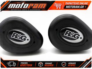 R RACING Aero Crash Protectors - Black