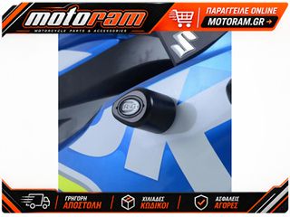 R RACING Aero Crash Protectors Black Suzuki GSX-R125