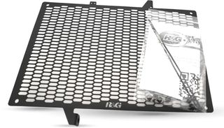R RACING Pro Radiator Guard - Black-thumb-1