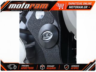R RACING Frame Plug kit Black - BMW S1000XR