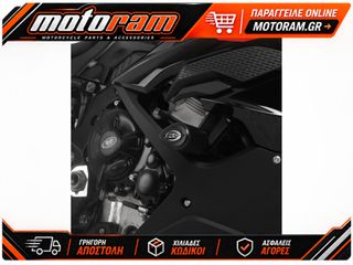 R RACING Aero Crash Protectors Black