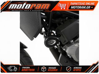 R RACING Aero Crash Protectors - Black