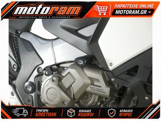 R RACING Aero Crash Protectors Black Honda Crosstourer