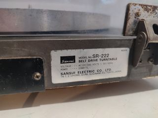 Πικάπ Sansui SR-222-thumb-4