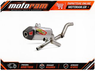 ΟΛΟΣΩΜΗ ΕΞΑΤΜΙΣΗ T6 HONDA CRF 250RX 25-26, CRF 250R 25-26 STEEL-TITANIUM/CARBON | PRO CIRCUIT