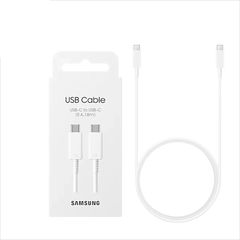 Samsung Cable Usb-C to Usb-C 5A 1.8m White- EU