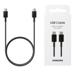 Samsung Cable USB-C to USB-C 60W 1.8 m Black EP-DX310- EU