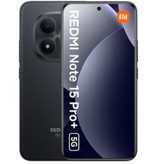 Xiaomi Redmi Note 15 Pro+ 8GB Ram 256GB NFC Black Dual SIM 5G- EU
