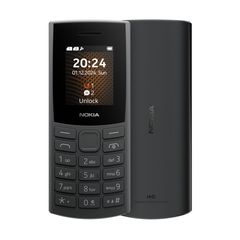 Nokia 105 4G 2024 2nd Edition Dual SIM Charcoal - GR