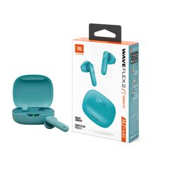 JBL Wave Flex 2 TWS Bluetooth Wireless In-Ear Earbuds Blue- EU