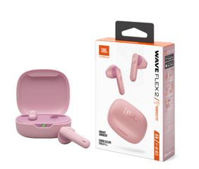 JBL Wave Flex 2 TWS Bluetooth Wireless In-Ear Earbuds Pink- EU
