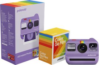 Polaroid - Go Gen 2 Purple + Color Film Bundle (16 Photos)