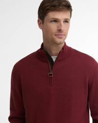 Barbour Cotton Quarter-Zip Jumper MKN1074BR57-thumb-1
