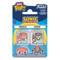 Bitty POP pack 2 figures Sonic The Hedgehog Knuckles & Shadow