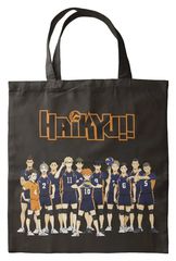 Tote Bag Haikyu Black 40 x 35 cm