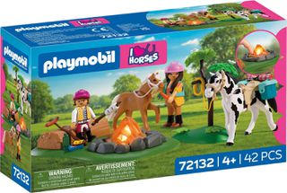PLAYMOBIL - Horseback Riding Trip with Campfire (72132)