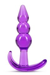 Blush B Yours Triple Bead Anal Plug – Purple