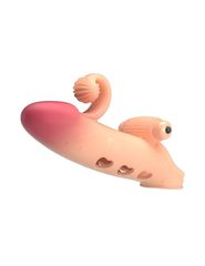 Romance Vibrating Penis Sleeve – Natural-thumb-2