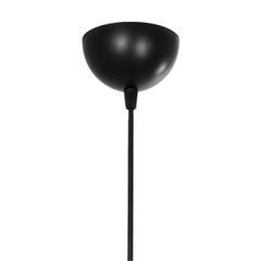 GLOBOSTAR® WIRE LE-201-0019 Μοντέρνο Κρεμαστό Φωτιστικό Οροφής με Ντουί 1 x E27 AC 220-240V IP20 - Μαύρο & Χρυσό - Μ25 x Π25 x Υ32cm-thumb-9