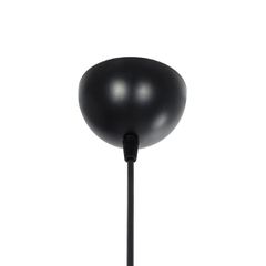 GLOBOSTAR® ARCWIRE LE-203-0015 Μοντέρνο Κρεμαστό Φωτιστικό Οροφής με Ντουί 1 x E27 AC 220-240V IP20 - Μαύρο - Μ25 x Π25 x Υ30cm-thumb-9