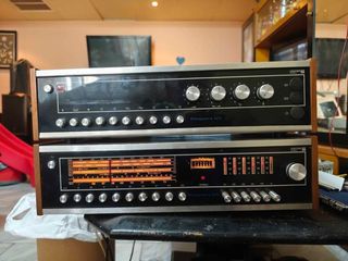 Συλλεκτικός (set)Vintage Ενισχυτής Unitra Diora Kleopatra Hi-Fi (wst-tst102) – 1970s