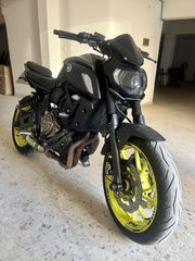 Yamaha MT-07 2018 Καινουριο σερβις - Λαστιχα - ΚΤΕΟ