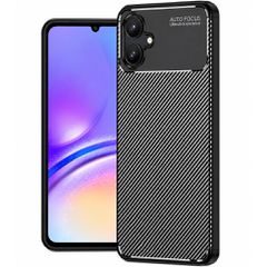 Θήκη Ancus AutoFocus Carbon Fiber για Samsung Galaxy A06 4G A06 5G Μαύρη