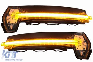 Osram Dynamic Full LED Mirror Indicators LEDriving DMI suitable for Audi A3 S3 8V (2013-) RS3 8VA (2015-) White