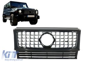 Front Grille suitable for Mercedes G-Class W463 (1990-2018) New G63 GT-R Panamericana Design