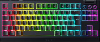 RAZER Blackwidow V4 TKL HYPERSPEED UK Layout - RGB Wireless Hot-Swap Keyboard - Orange Tactile Switc