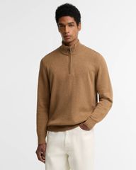 Barbour Cotton Halfzip Knitted Jupper MKN10745N3L