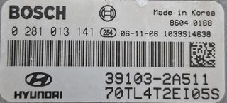 ΕΓΚΕΦΑΛΟΣ HYUNDAI GETZ 1.5, 0281013141, 39103-2A511, 39103-1A511, 1039S14638-thumb-1