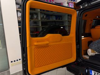 Mercedes-Benz G 63 AMG 2020 BRABUS Widestar Look • Hermes Orange•Burmester • Satin Black-thumb-62