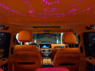 Mercedes-Benz G 63 AMG 2020 BRABUS Widestar Look • Hermes Orange•Burmester • Satin Black-thumb-48