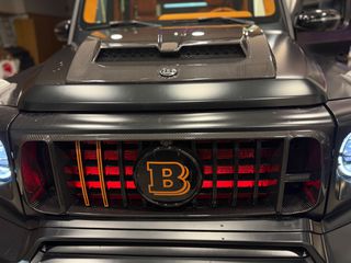 Mercedes-Benz G 63 AMG 2020 BRABUS Widestar Look • Hermes Orange•Burmester • Satin Black-thumb-5