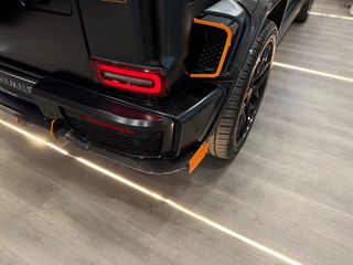 Mercedes-Benz G 63 AMG 2020 BRABUS Widestar Look • Hermes Orange•Burmester • Satin Black-thumb-24