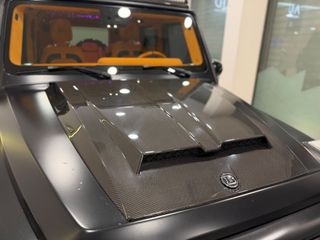 Mercedes-Benz G 63 AMG 2020 BRABUS Widestar Look • Hermes Orange•Burmester • Satin Black-thumb-31
