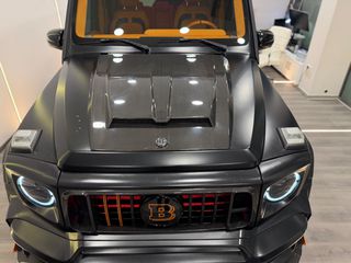 Mercedes-Benz G 63 AMG 2020 BRABUS Widestar Look • Hermes Orange•Burmester • Satin Black-thumb-3