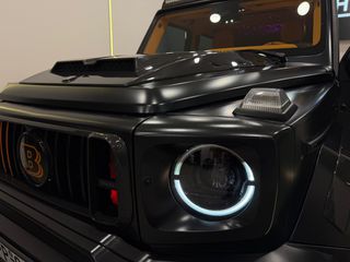 Mercedes-Benz G 63 AMG 2020 BRABUS Widestar Look • Hermes Orange•Burmester • Satin Black-thumb-12